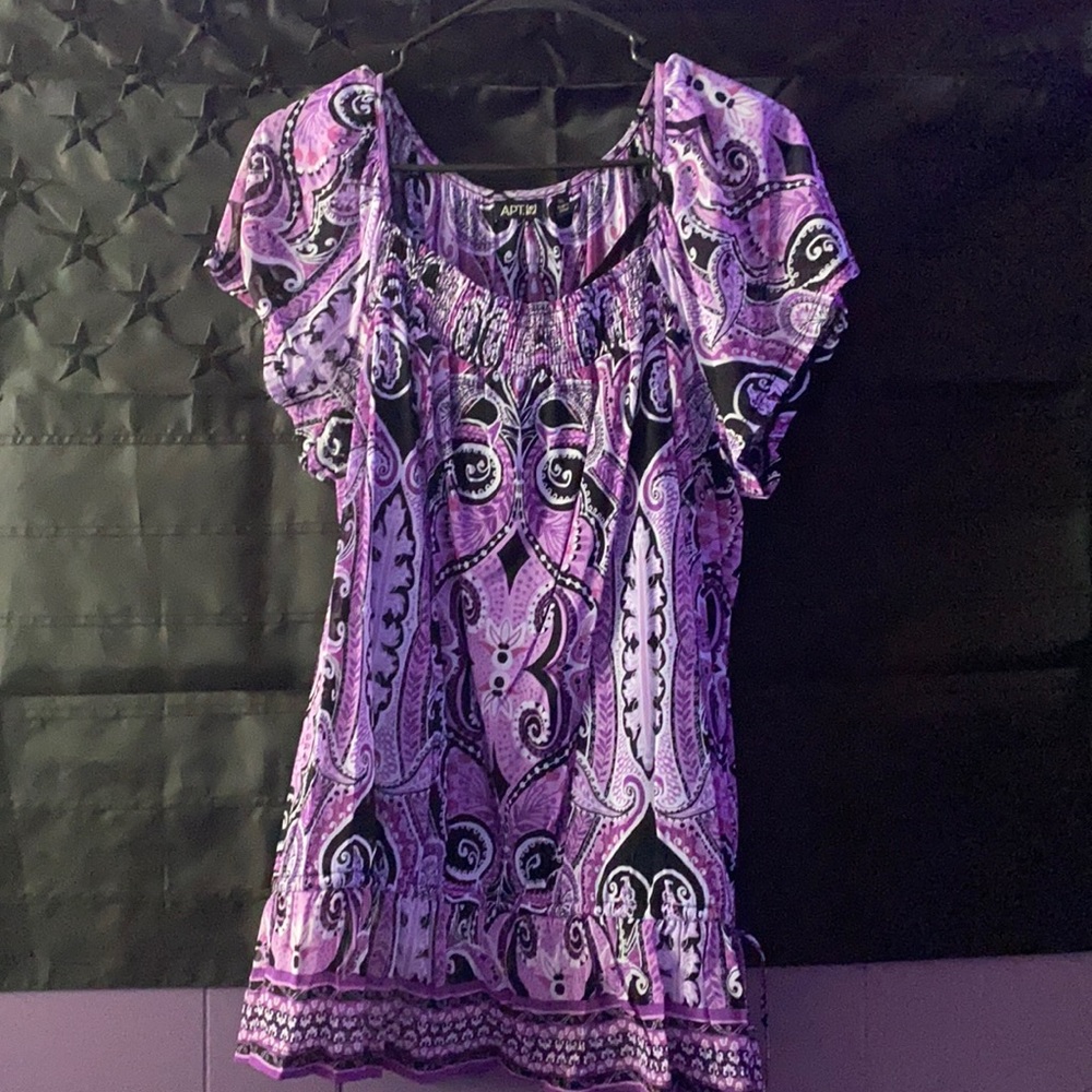 BEAUTIFUL PURPLE BLOUSE